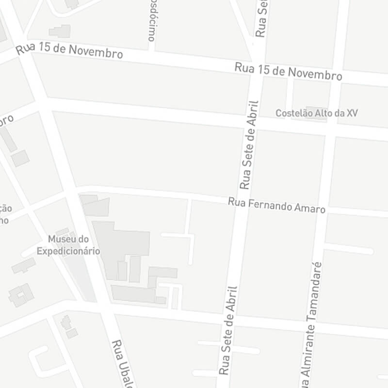 Mapa de localização da Unidade Prudente de Moraes